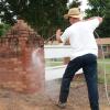 Brick cleaning
